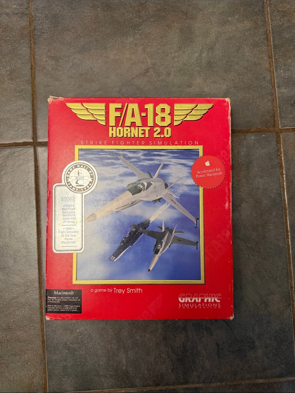 FA-18 Hornet 2.0 Strike Fighter Simulation - Red Box